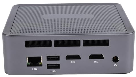 Plyisty Mini PC, Ryzen 7 5825U 8 Core 16 Threads Upp Till 4,5 GHz, WiFi 6 5.2, Dual 4K Type C Triple Display, med Radeon RX Vega 8-grafik (#2)