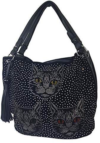 Einkaufszauber Rucksack Handtasche Beuteltasche Katzen AS