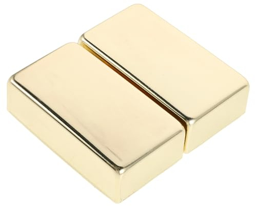 DECOMELODY 2piezas Funda para Pastilla de Guitarra Eléctrica Tapa Superior de Metal Protector para Pastillas Humbucker de Accesorios de Guitarra