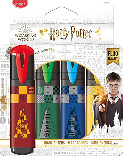 Maped 4 Surligneurs HARRY POTTER