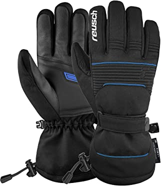 Reusch Crosby R-TEX XT Winddichte, wasserdichte, atmungsaktive und warme Unisex Winterhandschuhe Fingerhandschuhe Schneehandschuhe Skihandschuhe Herren Damen