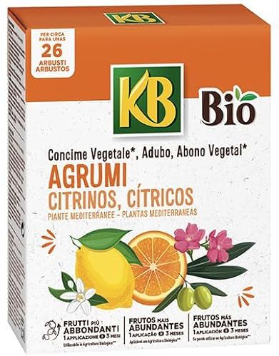 KB Ekologisk Gödsel AGRUMI Y MEDITERRANEE växt 650G
