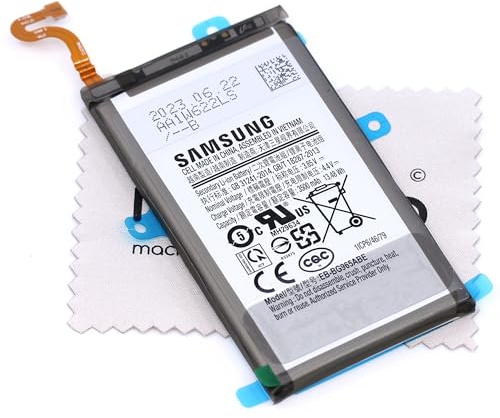 Akku für Samsung Original EB BG965ABE für Samsung Galaxy S9 Plus (G965F) mit mungoo Displayputztuch