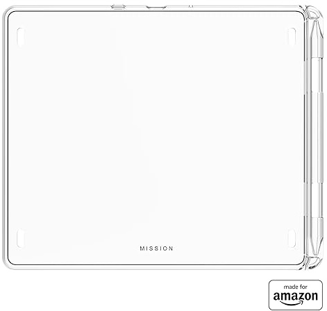 Made for Amazon Snap-in Clear Case, for Kindle Scribe (2022 Release)