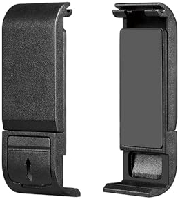 2PCS Kunststoff-Akku-Seitenabdeckung， Sportkamera Zubehör， Aufnahmen Während des Ladens Zubehör， mit Typ-C-Ladeanschluss， ohne Batteriefach zu Entfernen， Staubschutz für GoPro Hero 9/10/11/12 Black
