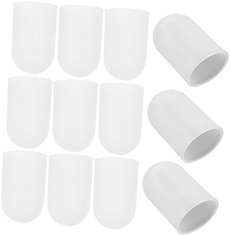 Hoement Fingerkappe Aus Gel 40 Stk Fingerbett Wiederverwendbare Fingerspitzen Fingerverband Fingerschutz Fingerkappen Antistatische Fingerkissen Silikon in Lebensmittelqualität