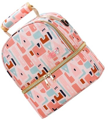 ibasenice Borsa Per Biberon in Nylon Zaino Per La Mamma Borsa Per Il Mantenimento Della Freschezza Del Comode Tracolle