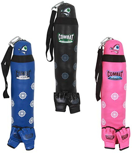 Combat Sports Kids MMA Bag & Gloves Set, Pink