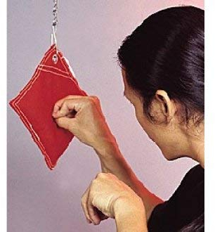 Playwell Bolsa de hierro para entrenamiento de palma de artes marciales – bolsa de hierro sin relleno