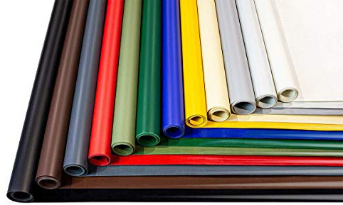 PVC Plane LKW Plane Material Meterware mit/ohne Ösen Dachplane (900 gr/m²) Industrie (3m x 3m, ohne Ösen, Schwarz RAL9005)
