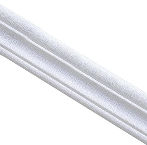 HOHOVYVY Plinthes 3D, revêtement mural, plinthe autocollante, pour la maison, autocollants de lignes d'angle, moulures, moulage flexible, bordure de plafond, 235 x 8 cm