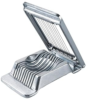 FM Professional 22290 Eierschneider, Edelstahl, Eierschneider, Küchengerät, praktisches Küchengerät, Edelstahl, 13 x 8,4 x 2 cm
