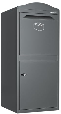 Paketbox Alberona in Graphitgrau