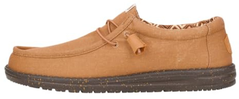 HEYDUDE Wally Canvas, Scarpe Uomo Slip-On, Nut, 46