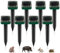 8 piezas repelente de caza de color topo solar, repelente ultrasónico solar con IP65 impermeable, repelente antilunares, solar repelente ultrasónico para lunares, gatos, perros, serpientes, campañols,