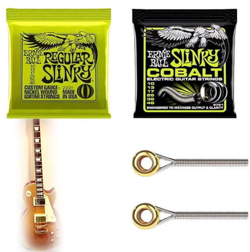 Cuerdas Guitarra, Cuerdas Guitarra Electrica 10-46, Hybrid Slinky, Regular Slinky, Beefy Slinky, Entorchado De Níquel 2 Paquetes, Cuerdas Para Guitarra Eléctrica, Calibre 10-46