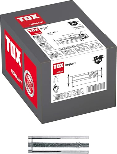 TOX Einschlaganker Impact 12 x 50 mm M, 50 Stück, 02910006