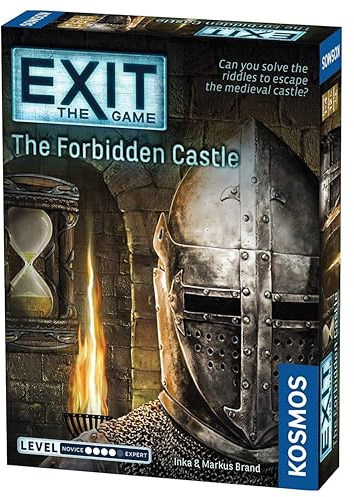 Thames & Kosmos - EXIT: The Forbidden Castle - Level: 4/5 - Unique Escape Room Game - 1-4 Players - Puzzle Solving Strategy Board Games for Adults & Kids, Ages 12+ - 692872