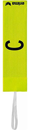 Erima Unisex Kapitänsbinde mit Klett (7241903), gelb, 1