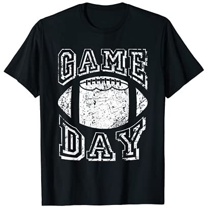 American Football Vintage Trikot Game Day T-Shirt