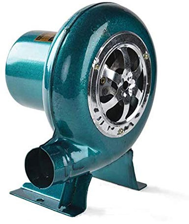 BBQ blåsfläkt Kommersiell uppblåsbar blåsare Variabel hastighet elektrisk blåsare - 220V Grillfläkt Kolsmedsfläkt - för BBQ, öppen spisfläkt (20W)