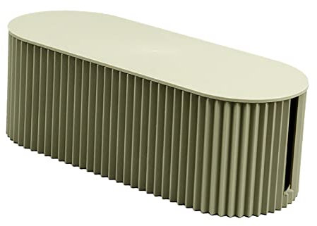 Cable Management Box, Cable Organizer Box Desk Cord Organizer Green Cable Tidy Box Wire Cable Storage Case Organizer Box for Desk Home Office Kitchen