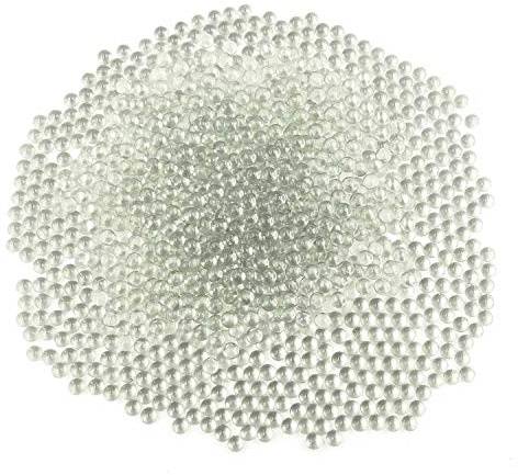 1000 Slingshot Ammo Marbles – 4/10” inch (10 mm) Glass Sling Shot Marbles for Slingshot Ammo, Hunting, Target Practice, Professional Slingshot Accessories, Clear Glass Balls, Fits all Slingshots