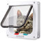 Katzenklappe,Katzentür,Hundeklappe Tür Katzenklappe,Hundeklappe für Hundes, Katzentür Zimmertür, Hundetür Fenster Magnets-Verschluss,4-Wege-Verriegelung Katze Klappe für kleine Hunde und Katzen Panel