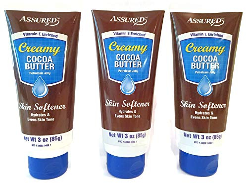 Creamy Cocoa Butter Petroleum Jelly Vitamin E Enriched, 3 oz (Pack of 3)
