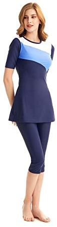 Modest baddräkt, hudutslag, vakt, surfdräkt, kortärmade badkläder, burkini, baddräkt