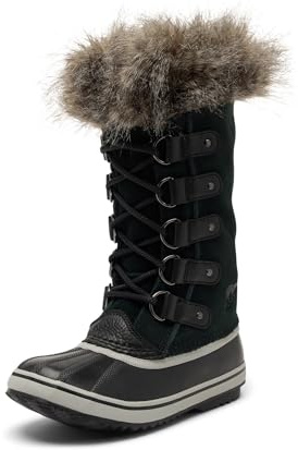 Sorel Joan Of Arctic Boot WP, Stivali Invernali, Donna, Black/Quarry 2024/2025, 41 EU