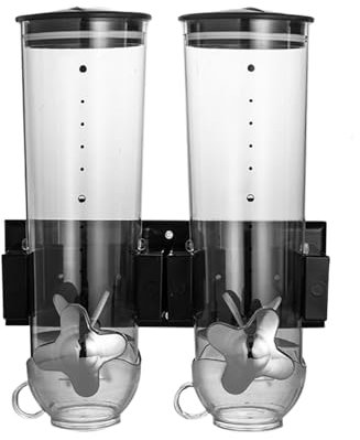 Machine à Céréales Murale - Distributeurs Muraux de Produits Secs | Poubelle de Stockage pour Marchandises Sèches, Grande Capacité pour Bureau, Hôtel, Cuisine et Petit Casse-Croûte