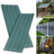 ENNJING 24x Trapezblech-Wellblechplatten für Dach,115x45 cm = 6 m²,Verzinkt 0,25 mm,Rostresistent & Wetterfest Profilblech, Dachblech, Wellblech für Gerätehaus Carport Gartenhaus Gartenlaube,Grün