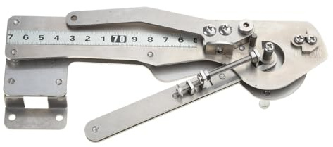 Edelstahl-Eisen-Biegemaschine für Metallbearbeitung, klein, manuell, Schleifdraht, Maschine, Biegemaschine