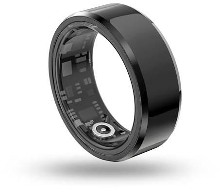 Energy Sistem Smart Ring - Talla M- Anillo Inteligente con monitorización de Salud y sueño, Seguimiento de la Actividad física, Resistencia IP68 y hasta 9 días de Uso Normal.