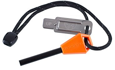 Lifesystems Ferro Rod Fire Starter, Easy Grip, Survival Fire Steel Ferrocerium Stick with Striker – Camping Emergency Lighter Flint and Steel