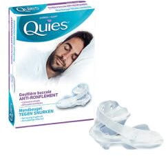 Quies Nettoyage Anti-Ronflement Gouttière Buccale, pas de saveur