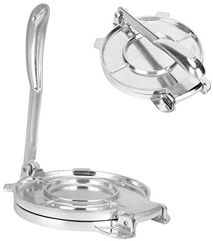 Presse à tortillas bricolage, presse à pâte à pizza pour boulettes, machine à tortillas pré-assaisonnée, pour tortilla à la farine, Roti, Tawa ou Dosa