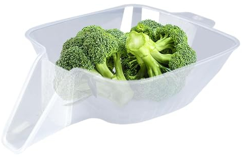 Scodella per frutta, scolapasta per frutti di bosco - Scolapasta per lavaggio alimenti - Gadget per la preparazione della cottura Ciotola per la pulizia della frutta Cestello scolapiatti per frutta ca