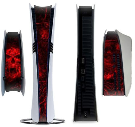 Creative Center Sticker per PS5 Pro, pellicola protettiva decorativa per console PS5 Pro Digital & Disc Edition, adesivo middle, antipolvere, antigraffio, accessorio per la skin (004)
