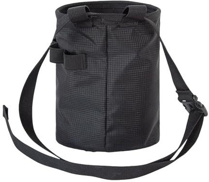 Chalk Bag, dragsko magnesiaväska klättring, oxfordtyg chalkbag, vattentät kritväska med justerbar höftrem och dragkedjefack, utrustning för gymnastik tyngdlyftning Disc Golf väggbar