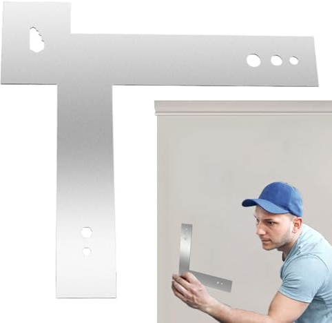 Penlimly Spatule Placo | Outils de Rebouchage et Raclage,Spatule Métal Lisseur Finition pour Peinture Rénovation Papier Peint