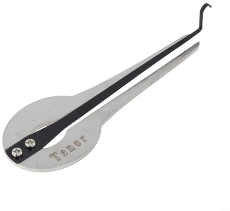 Jaw Harp for Beginners - Steel Russian Mouth Harp, Ethnic Folk Musical Instrument Compatible with Portable Harmonica Play(Large size)