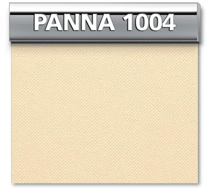 Biancaluna 1004 Maxi Genius Coppia Copricuscino, 1 Posto, Tinta Unita, Elastico, Panna