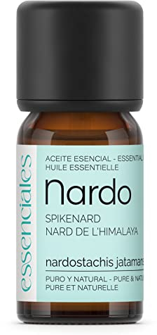 Essenciales - Aceite Esencial de Nardo, 100% Puro, 5 ml | Aceite esencial Nardostachis Jatamansi