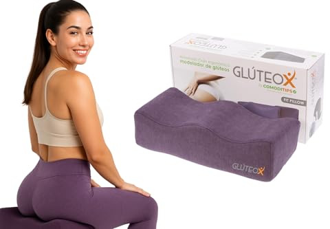 Cojín Realzador de Glúteos – Almohada Ergonómica para Silueta Definida y Postura BBL – Ideal para Ejercicio, Yoga y Pilates – Comodidad y Estilo en Casa, Oficina o Coche – Hecho en España