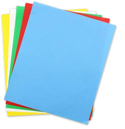 SagaSave Transfer Carbon Paper, 10 Sheet Water-Soluble Tracing Paper Sewing Accessories for Cloth, Fabric and Embroidery - 23 x 14cm, Red