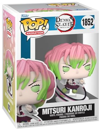 Funko Pop! Animation: DS - Mitsuri Kanroji - (Attack) - Demon Slayer Vinyl Collectible Figure - Gift Idea - Official Merchandise - Toy for Children and Adults - Anime Fans