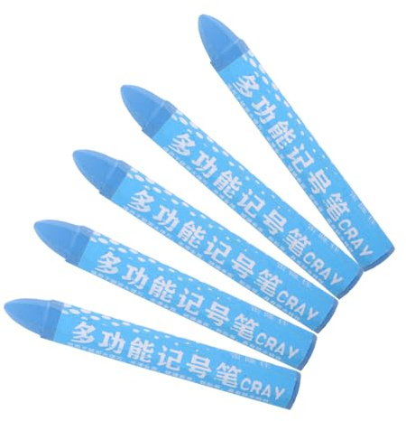 MAGICLULU 5piezas Marcador De Neumáticos Para Mantenimiento Crayones De Colores Para Inspección De Llantas Herramienta Temporal Para Equipos Industriales