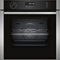 NEFF, N50, B6ACH7AN7B, 60cm Built-in Single Oven with Hide®, Home Connect, Pyrolytic Self-Cleaning with Easy Clean, CircoTherm, and LCD display in Stainless steel